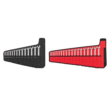 Tekton Combination Wrench Set with Pouch, 34-Piece (1/4 - 1 in., 6 - 24 mm) WCB94302